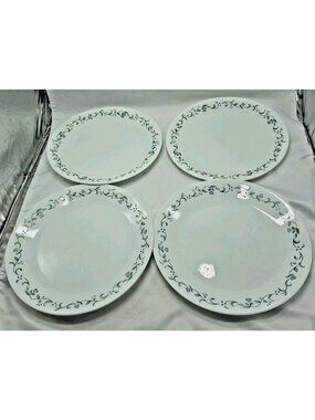 Corelle Country Cottage 10.25" Dinner Plates Serving Platter Set Of 4 Floral
